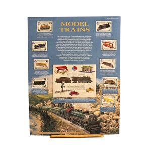 Postal Commemorative Society Model Trains Sierra Leone Stamps Lionel Locomotive